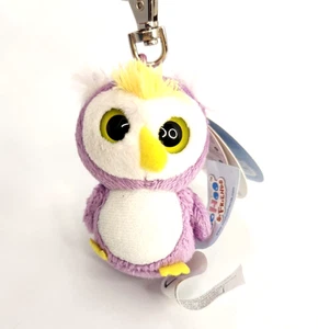 YooHoo & Friends Loonee Eule Mini Plüsch Clip Schlüsselanhänger 3 Zoll lila - Bild 1 von 7