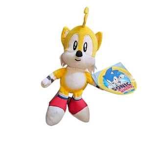 Sonic The Hedgehog Tails 9" Plush Toy Figure Jakks Pacific Sega Sidekick Ally - Picture 1 of 2