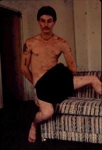 MALE MODEL BY DAVID HURLES PHOTGRAPHER- GAY INTEREST--35MM SLIDE- - Picture 1 of 1
