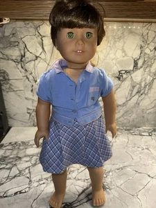 Pleasant Company American Girl 18” Doll Green Eyes Light Brown Hair Bowling - Picture 1 of 5