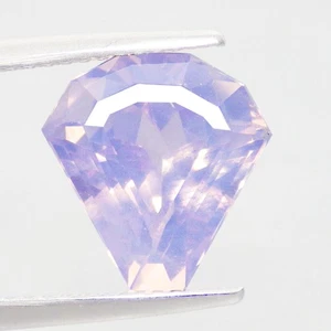 3.41 Cts AMUSING FANCY KITE (11 x 10 mm) NATURAL LAVENDER AMETHYST FROM BOLIVIA - Picture 1 of 7