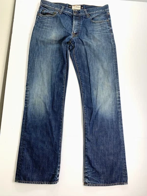 Jeans Energie de Colección Rectos Morris 36x34 Botón Mosca Bigote Desvanecido Desvanecimiento Y2K Foto 1 de 4
