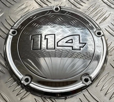 Coperchio Frizione 25700896 Primaria SOFTAIL 114 Cromato Originale Harley - Immagine 1 di 3