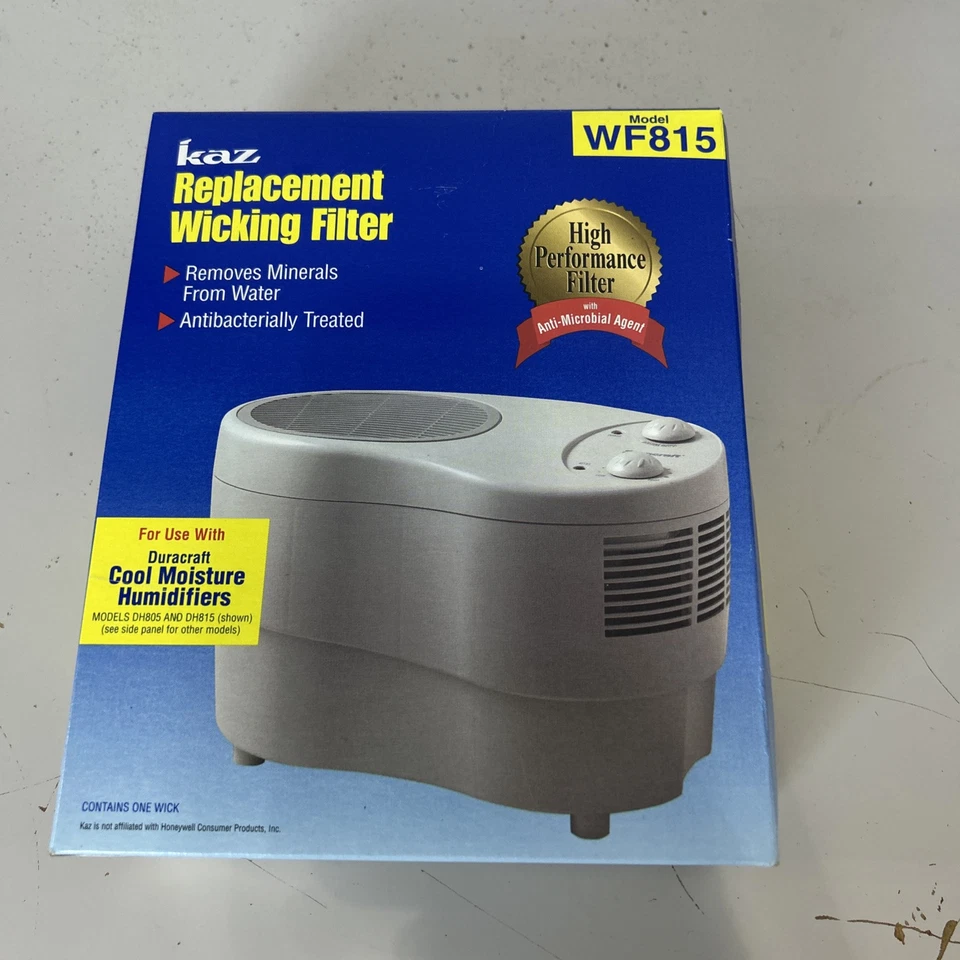 Filtro absorbente de repuesto KAZ modelo WF815 humidificadores de humedad fría Foto 1 de 1