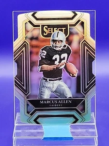 Marcus Allen 2021 Panini Select Silver Die-Cut Prizm Club Level SP ๐ฅ Raiders - Picture 1 of 2