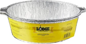 Lodge A12F3 12 Zoll Aluminiumfolie Dutch Oven Einlagen, 3er-Pack, 12 Zoll, Silber - Bild 1 von 5