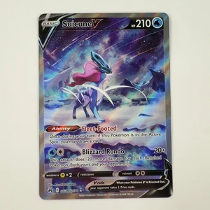 Suicune V GG38/GG70 Crown Zenith Galarian Gallery Ultra Rare Pokémon Card NM - Picture 1 of 6