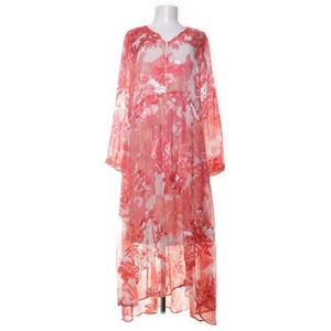Karen by Simonsen, Maxikleid, Größe: 38, Rot/Weiß #B55 - Bild 1 von 5