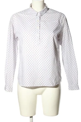 SAVILE ROW Blusa-camisa Mujeres Blusa Talla EU 40 blanco-gris claro-rojo - Imagen 1 de 4