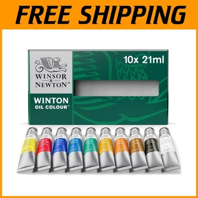 Winton Oil Color Paint Tubes - Set of 10 Colors - Image 1 of 4
