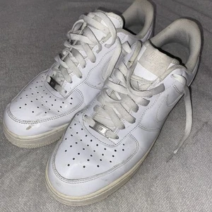 Nike Air Force 1 AF1 Mens Size 10 Triple White 315122-111 Sneakers Shoes - Picture 1 of 5