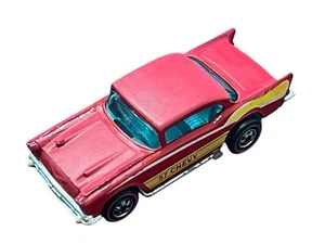 Hot Wheels Redline '57 Chevy 1976 Red Made In Hong Kong - Picture 1 of 8