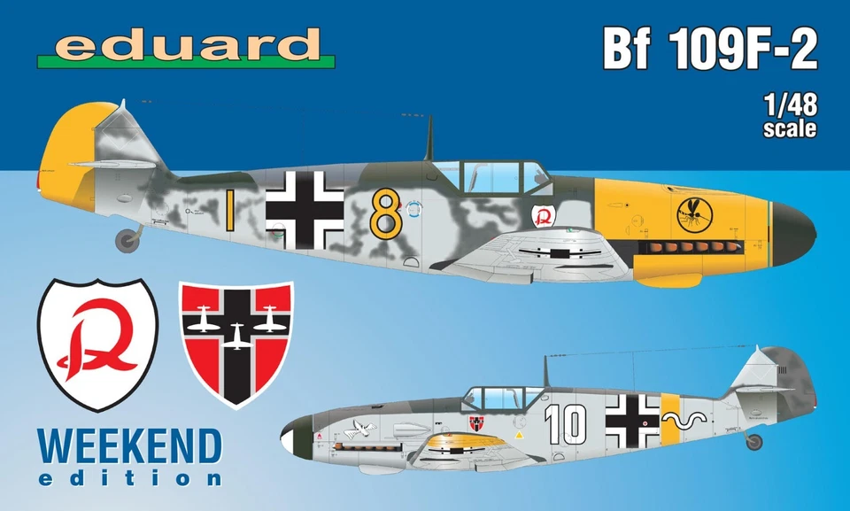 Eduard 1/48 BF 109f-2 - Weekend Edition