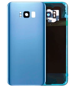 Back Cover Glass With Camera Lens Compatible For Samsung Galaxy S8 Plus (Blue) - Bild 1 von 3