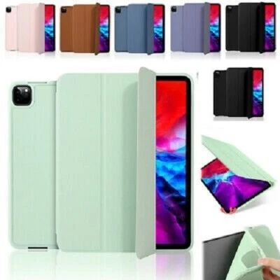 For iPad Pro 12.9" (4th Gen 2020) Case Slim Smart Stand Cover Auto Sleep/Wake - Image 1 of 4