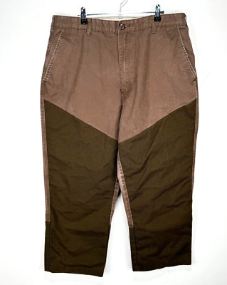 Pantalones de Caza Cabela's Piel de Jabalí Reforzados Marrón Algodón Hombre 38 CORTOS (36x26) Foto 1 de 4