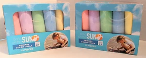 Gesso marciapiede 15 pezzi colori primari Bring on the Sun 3+ data di gioco 2 scatole  - Foto 1 di 5