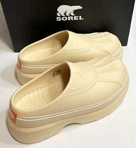 Sorel Caribou Clog Women's Size 10 Beige - Picture 1 of 6