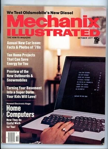 1977 Mechanix Illustrated Home Computers Now They Do Usefull Work For You Oct. - Picture 1 of 5