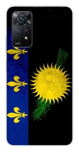 Coque en silicone imprimée compatible Xiaomi Redmi Note 11 Pro Plus 5G Drapeau G - Foto 1 di 3