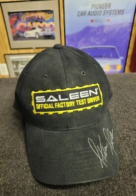 Saleen Official Factory Test Driver Hat Singed by Steve Saleen — 第 1/4 张图片