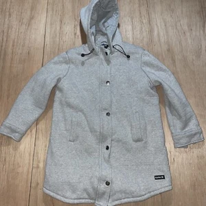Hurley strapazierfähige Damen Fleecejacke grau Größe M - Bild 1 von 8