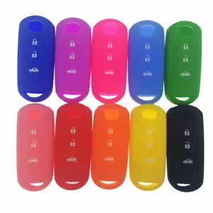 Fit For MAZDA 3 Button Remote Smart Key Fob Silicone Skin Case Cover - Picture 1 of 18