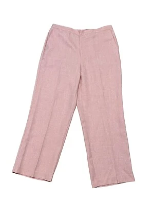 NUEVO Pantalones Alfred Dunner Pull-On Cintura Elástica Para Mujer 12P Cortos Rosa Claro Melocotón Foto 1 de 4