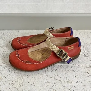CAMPER Mary Jane Moccasins Ballet Leather Flats Shoes - Picture 1 of 11