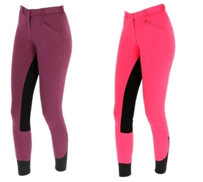 KERBL Covalliero Reithose Economic Kinderreithose 122 128 152 164 lila pink Z