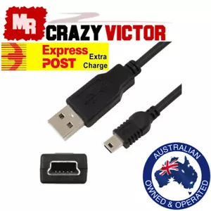 USB Charger Charging Cord Cable for Navman MiVue 580 560 530 338 358 388 - Picture 1 of 2