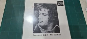 FRANCESCO DE GREGORI - ALICE NON LO SA (LP VINILE 180 GRAMMI COLORATO BIANCO) - Foto 1 di 3