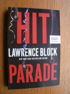 Lawrence Block Hit Parade unkorrigierter Beweis/ARC 1. Auflage SC SIGNIERT fein - Bild 1 von 4