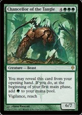 New Phyrexia Chancellor of the Tangle - Foil x1 Light Play, English Magic Mtg M: