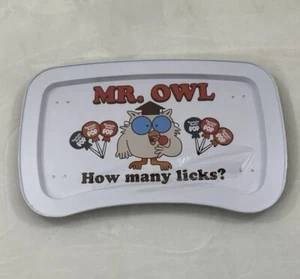 Tootsie Roll Mr. Owl How Many Licks Metal TV Bed Lap Tray Serving Table 22”x14” - Picture 1 of 6