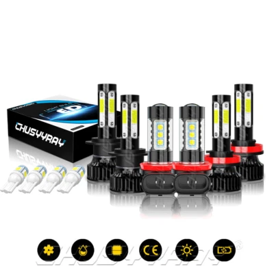 Faros LED de haz alto bajo antiniebla para Land Rover LR4 2010-2016 Foto 1 de 4