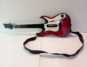 RedOctane Xbox 360 Guitar Hero 5 Wireless Cherry Controller 95905.805 Tested - Picture 1 of 9