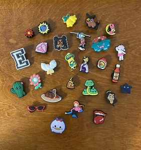 Jibbitz Crocs Shoe Charms. Lot Of 27 New! - Picture 1 of 1