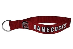 South Carolina Gamecocks Lanyard Key Chain,Wristlet-Red by Siskiyou-New - Picture 1 of 2
