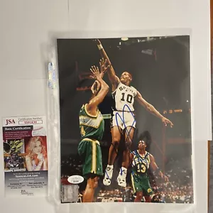 Dennis Rodman Hand Signed Autographed San Antonio Spurs 8x10 Photo w/ JSA COA - Picture 1 of 2