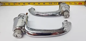 Left-Hand/Right-Hand Exterior Door Handle Set 1949-52 Chevrolet Pass. Van (663) - Picture 1 of 16