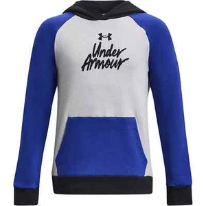 Nuevo Under Armour Niños Rival Script Sudadera con Capucha Top Junior Talla YXL - Imagen 1 de 2