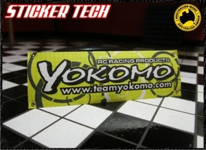 1/10 1/12 1/8 SCALE YOKOMO RC GARAGE WORK SHOP BANNER SUITS RC DRIFT RWD TAMIYA - Picture 1 of 2