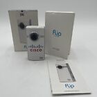 Flip Video U260PZ 4 GB Camcorder -  White CISCO BRANDED UNTESTED