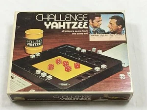 CHALLENGE YAHTZEE Vintage 1978 Milton Bradley E.S. Lowe Dice Game 100% COMPLETE - Picture 1 of 2