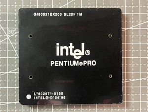 Intel PENTIUM PRO GJ80521EX200 SL259 1M Socket8 Processor.Scarce CPU. High coll - Picture 1 of 7