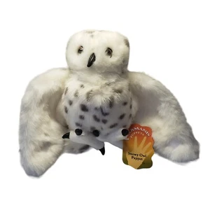 Marioneta Folkmanis Búho Nieve Con Cabeza Giratoria Blanca Nueva Con Etiquetas - Imagen 1 de 8