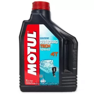 MOTUL OUTBOARD TECH 4T 10W40 LT. 5 - OLIO NAUTICO PER MOTORI FUORIBORDO - Foto 1 di 1