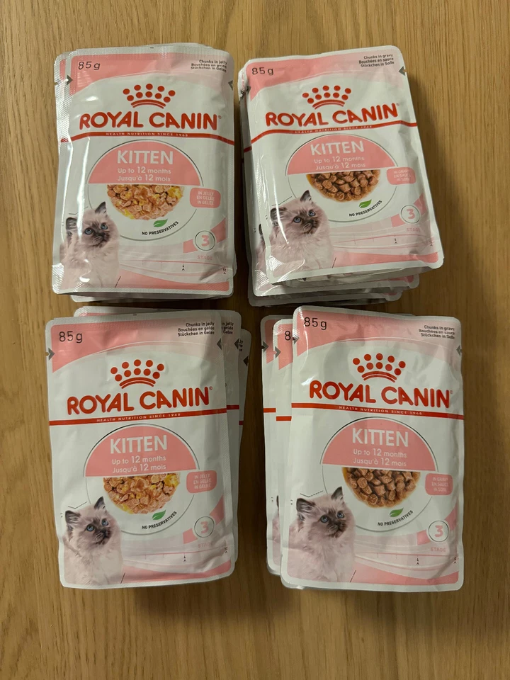 royal canin MIX 24 x 85g NEU Kitten Nassfutter Soße Jelly - Bild 1 von 1