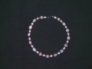 Pulsera de perlas de agua dulce y Jobe Stear - esterlina - hecha a mano Hawaii - Kauai - Imagen 1 de 1